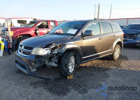 2017 Dodge Journey Sxt из США, поврежденный, VIN 3C4PDCBG6HT514609